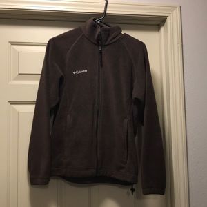 Women’s Fleece Columbia Zip Up